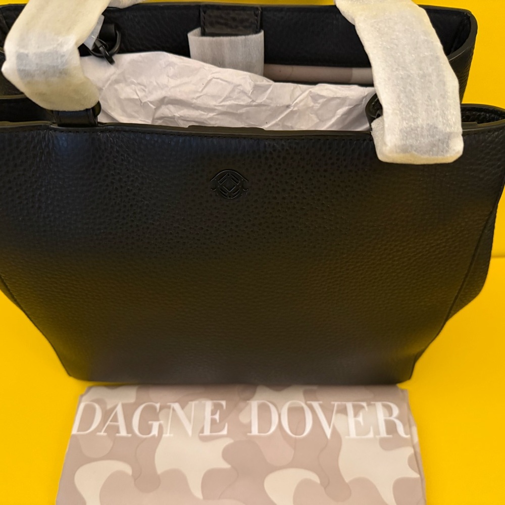 Dagne Dover Allyn Black Tote Bag - Picture 10 of 11